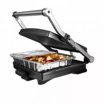 Электрогриль Redmond RGM-M800 (Черный/сталь)