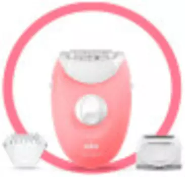 Эпилятор Braun S3 SE 3-277 розовый