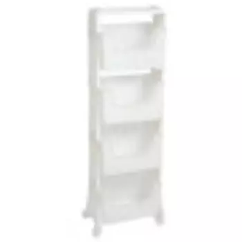 Этажерка Violet Лофт 4-х яру. белый (770406)