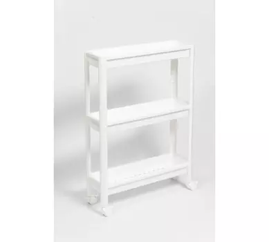 Этажерка Violet VIKEA 3-х ярус. белая (782306)