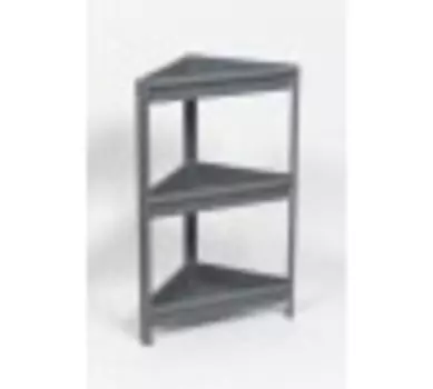 Этажерка Violet VIKEA 3-х ярус. серый (783318)