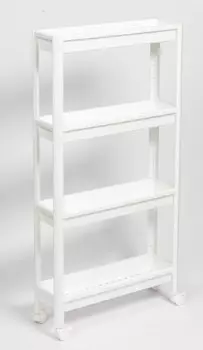 Этажерка Violet VIKEA 4-х ярус. белая (782406)