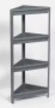 Этажерка Violet VIKEA 4-х ярус. серый (783418)