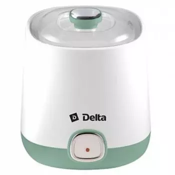 Йогуртница Delta DL-8400 белый с серо-зеленым