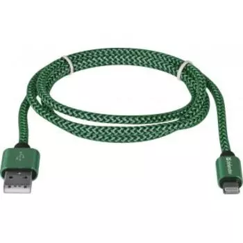 Кабель Defender ACH01-03T 1M GREEN (87810)