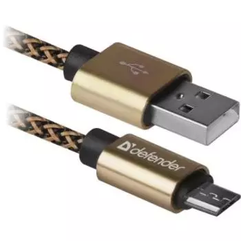 Кабель Defender USB08-03T 1M GOLD (87800)
