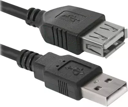 Кабель Defender USB2 AM-AF 1.8M USB (87456)