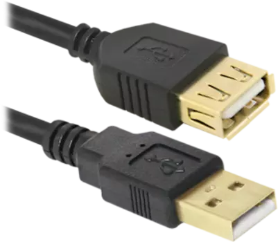 Кабель Defender USB2 AM-AF 1.8M USB02-06PRO USB (87429)