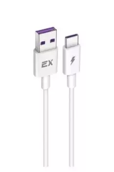 Кабель EXPLOYD EX-K-1142 USB-TYPE-C 1М белый