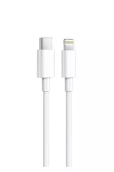 Кабель EXPLOYD EX-K-1164 TYPE-C-PD 8 Pin 1М белый