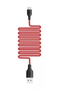 Кабель EXPLOYD EX-K-1185 USB-microUSB 2М красный