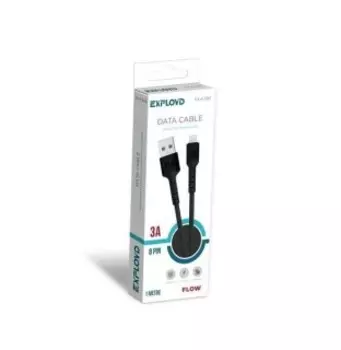 Кабель EXPLOYD EX-K-1261 USB-8 Pin 1М чёрный