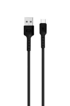 Кабель EXPLOYD EX-K-1263 USB-TYPE-C 1М чёрный