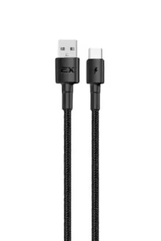 Кабель EXPLOYD EX-K-1281 USB-TYPE-C 1М чёрный