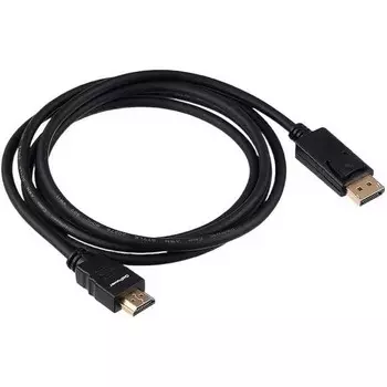 Кабель Gopower DP/HDMI 1.8M BLACK (00-00027493)