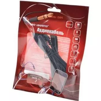 Кабель Pro Legend PL1056 Jack 3.5(m) - Jack 3.5(f) 3м.