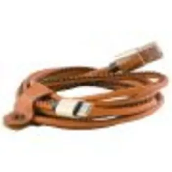 Кабель RedLine USB-Type-C (2м) экокожа коричневый