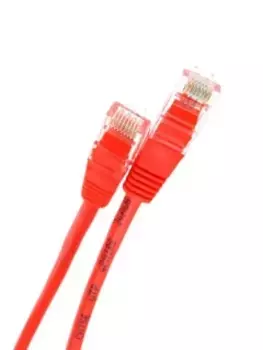 Кабель Telecom CAT5E UTP 1M RED (NA102-R-1M)