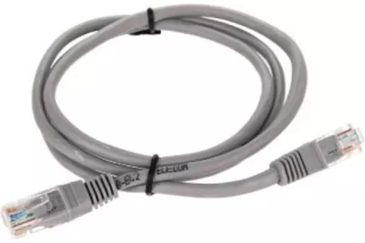 Патч-корд Telecom UTP CAT5E 1M GREY (NA102-1M)