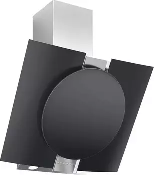 Каминная вытяжка Elikor Графит 80Н-700-Э4Д нерж/ стекло черное