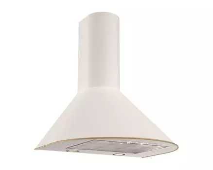 Каминная вытяжка Elikor Эпсилон 50П-430-П3Л топленое молоко/золото