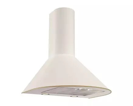 Каминная вытяжка Elikor Эпсилон 50П-430-П3Л молоко / золото