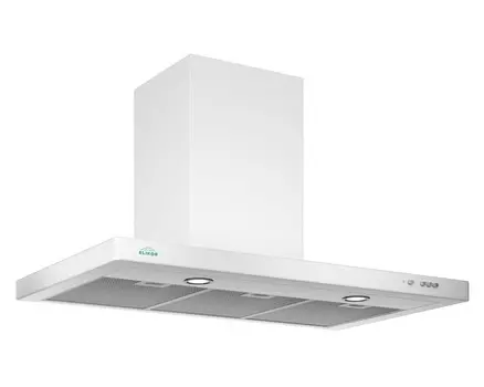 Каминная вытяжка Elikor Квадра 60П-430-К3Д белый