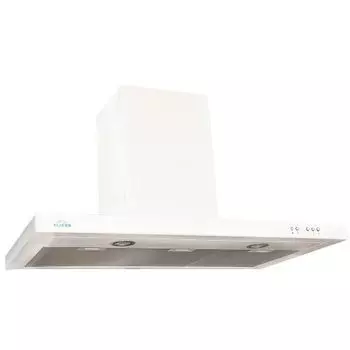 Каминная вытяжка Elikor Квадра 90П-650-К3Д белый