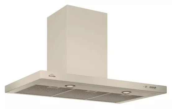 Каминная вытяжка ELIKOR Квадра 90П-650-К3Д топленое молоко