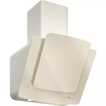 Каминная вытяжка Elikor Кварц 60П-1000-Е4Д бежевый/крем