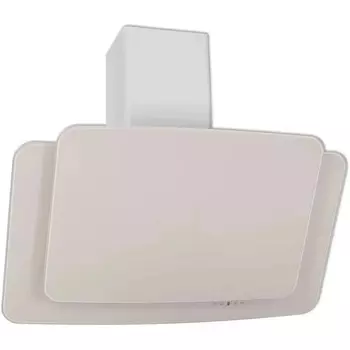 Каминная вытяжка Elikor Кварц 90П-1000-Е4Д бежевый/кремовый