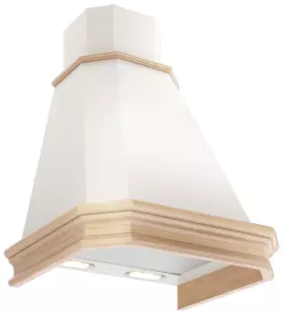 Каминная вытяжка Elikor Пергола 60П-650-П3Л бежевый / дуб неокр.