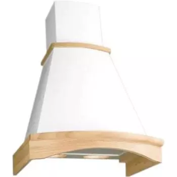 Каминная вытяжка Elikor Ротонда 60П-650-П3Л бежевый / дуб неокр.съемное