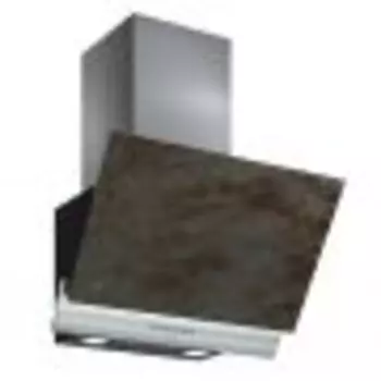 Каминная вытяжка Elikor RX6754X5 нерж / бронзовый травертин