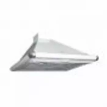 Каминная вытяжка Elikor Сатурн 50 бел / бел / хром