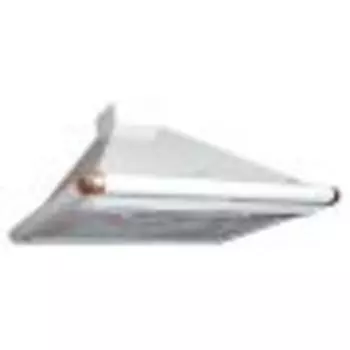 Каминная вытяжка Elikor Сатурн 50 бел / бел / золото