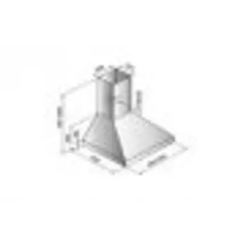 Каминная вытяжка Elikor Сатурн 60 медный антик / медь / золото