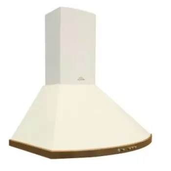 Каминная вытяжка Elikor Сигма 60П-650-К3Д молоко/бронза