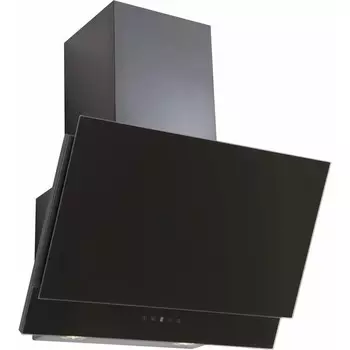 Каминная вытяжка Elikor Жемчуг 60П-700-Е4Д антрацит/черный