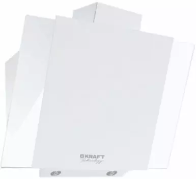 Каминная вытяжка Kraft TCH-H606WG