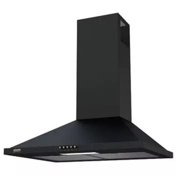 Каминная вытяжка Krona Bella 600 black push button