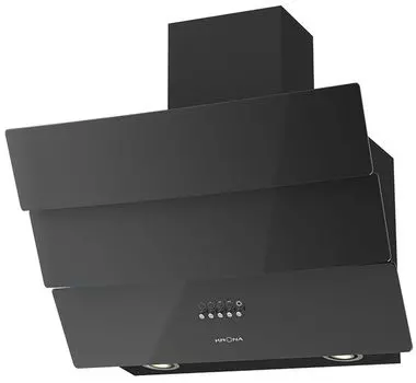Каминная вытяжка Krona INGA 600 black push button