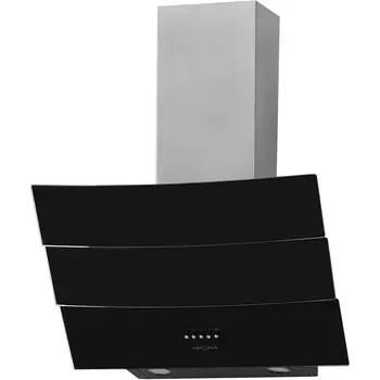 Каминная вытяжка Krona INGA 600 inox/black push button