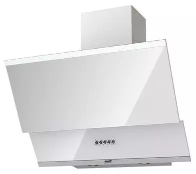Каминная вытяжка Krona Irida 600 white push button