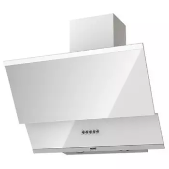 Каминная вытяжка Krona Irida 600 white push button