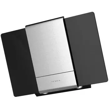Каминная вытяжка Krona TALLI 900 inox/black glass 3P