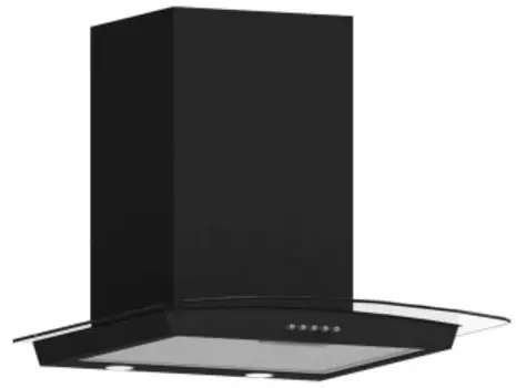 Каминная вытяжка KUCHE KIB 500 BL