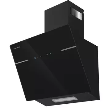 Каминная вытяжка Maunfeld Astro 50 чёрное стекло