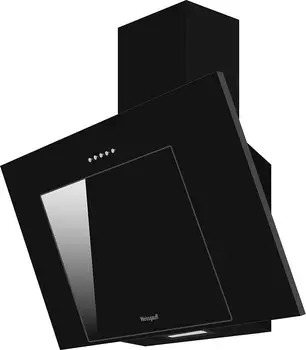 Каминная вытяжка Weissgauff YOTA 606 TOUCH BLACK GLASS
