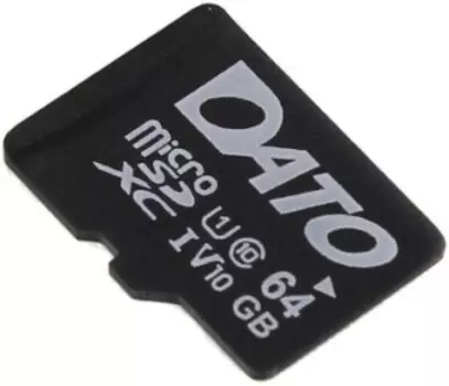 Карта памяти Dato microSDXC 64Gb Class10 (DTTF064GUIC10) w/o adapter